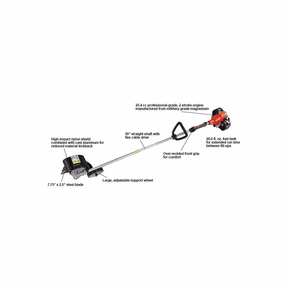 ECHO BRD-2620 X Series 25.4 cc Gas 2-Stroke Bed Redefiner