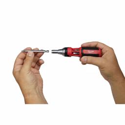 Milwaukee 2-Piece Multi-Bit Screwdriver Set: 9-in-1 Ratcheting & 8-in-1 Compact Drivers thumbnail 9