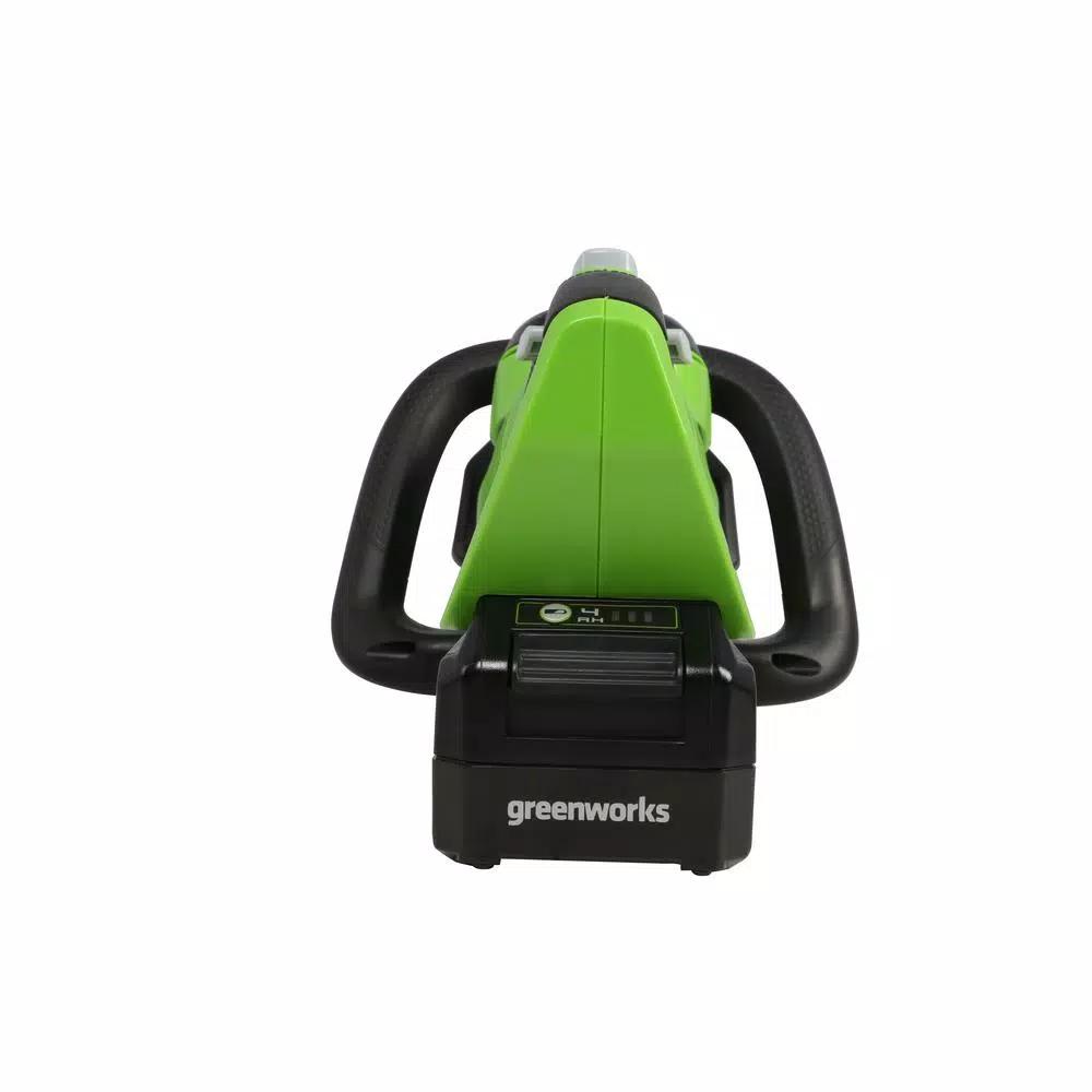 Greenworks 24V Cordless 22 in. Hedge Trimmer, Tool Only