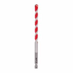 Milwaukee SHOCKWAVE 5/16 in. Carbide Hammer Drill Bit, 6 in. Length, 1/4 in. Hex Shank thumbnail 1