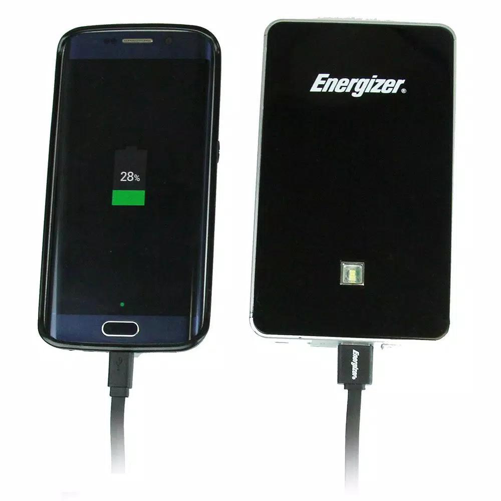 Energizer 7500mAh Lithium Jump Starter and 2.4A Power Bank USB Charger, Pink