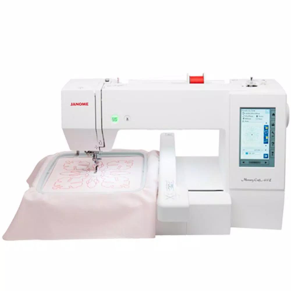 Janome Memory Craft 400e Embroidery Machine with 160 Built-in Designs