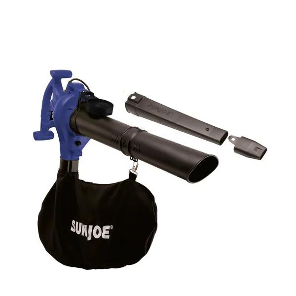 Sun Joe 3-in-1 Electric Handheld Leaf Blower, Vacuum, and Mulcher, 240 MPH, 13 Amp, Blue