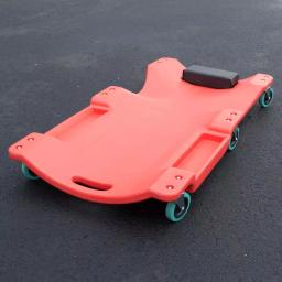 Black Bull 40 in. 6-Wheel Molded Plastic Creeper, Low Profile thumbnail 5