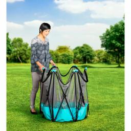 Regalo My Play Deluxe 6-Panel Portable Play Yard, 48 x 26 in, Blue thumbnail 3