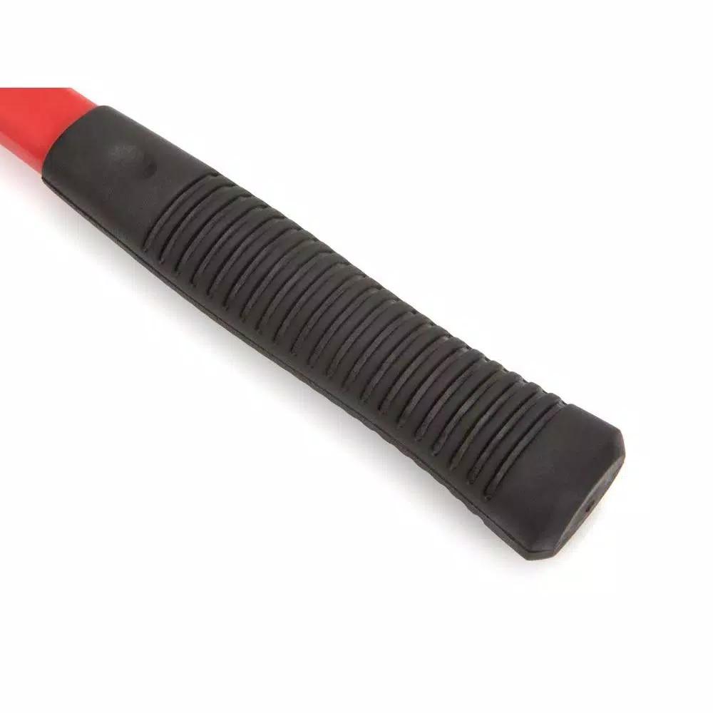 TEKTON 16 oz. Jacketed Fiberglass Brass Hammer, Non-Sparking Mallet