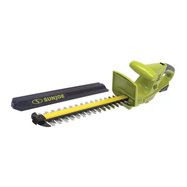 Sun Joe 18 in. 24V Cordless Handheld Hedge Trimmer (Tool Only)