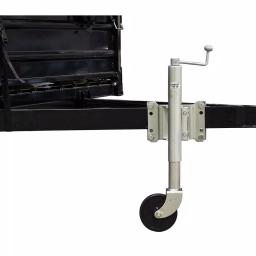 Detail K2 DK2 Trailer Jack Stand with 6 in. Wheel for 5 ft. x 7 ft. Utility Trailers thumbnail 5