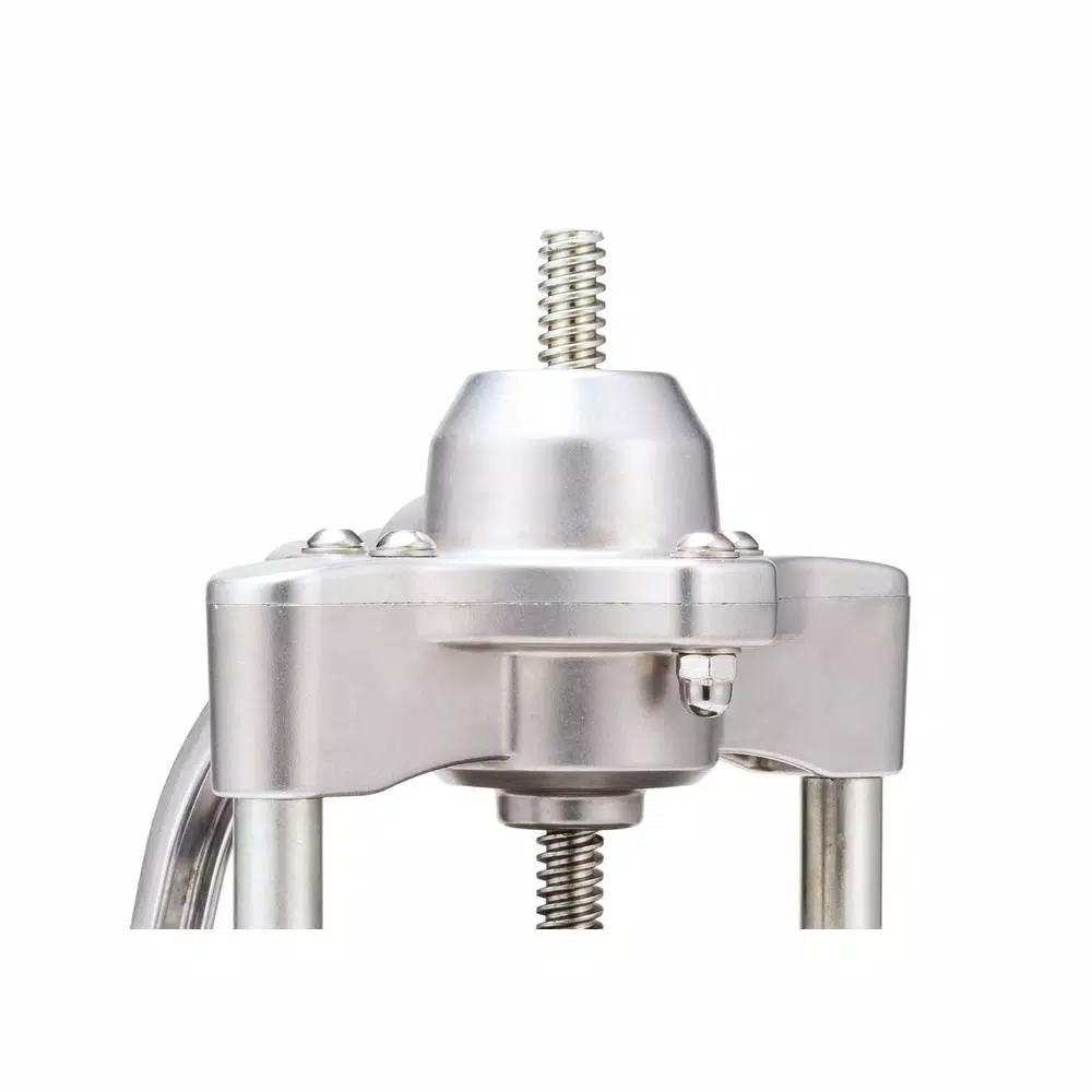 LEM 5 lb. Stainless Steel Vertical Sausage Stuffer with Hardened Steel Gears