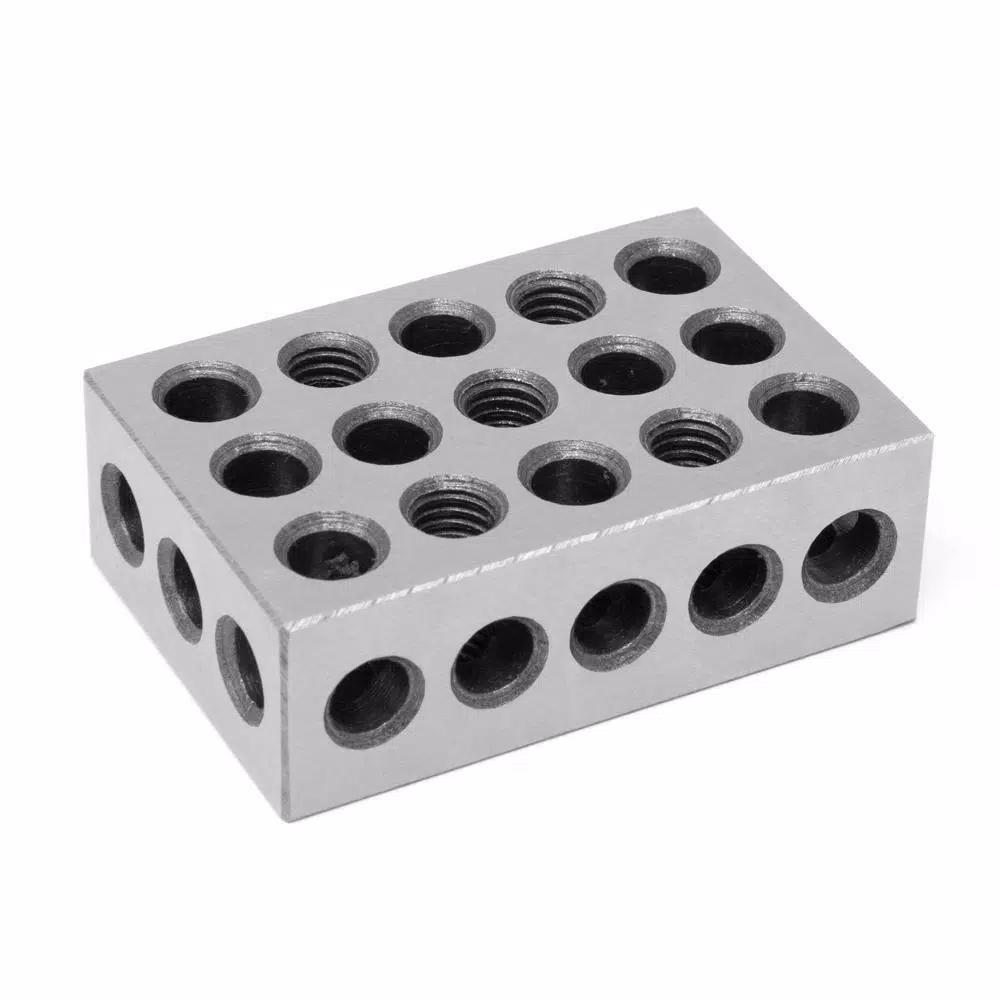 WEN Metric 1-2-3 Gauge Blocks, Hardened Steel Precision Set (2-Pack)