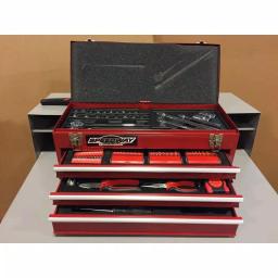 SPEEDWAY 24 in. 3-Drawer Steel Tool Chest with 118-Piece Bonus Tool Set thumbnail 4