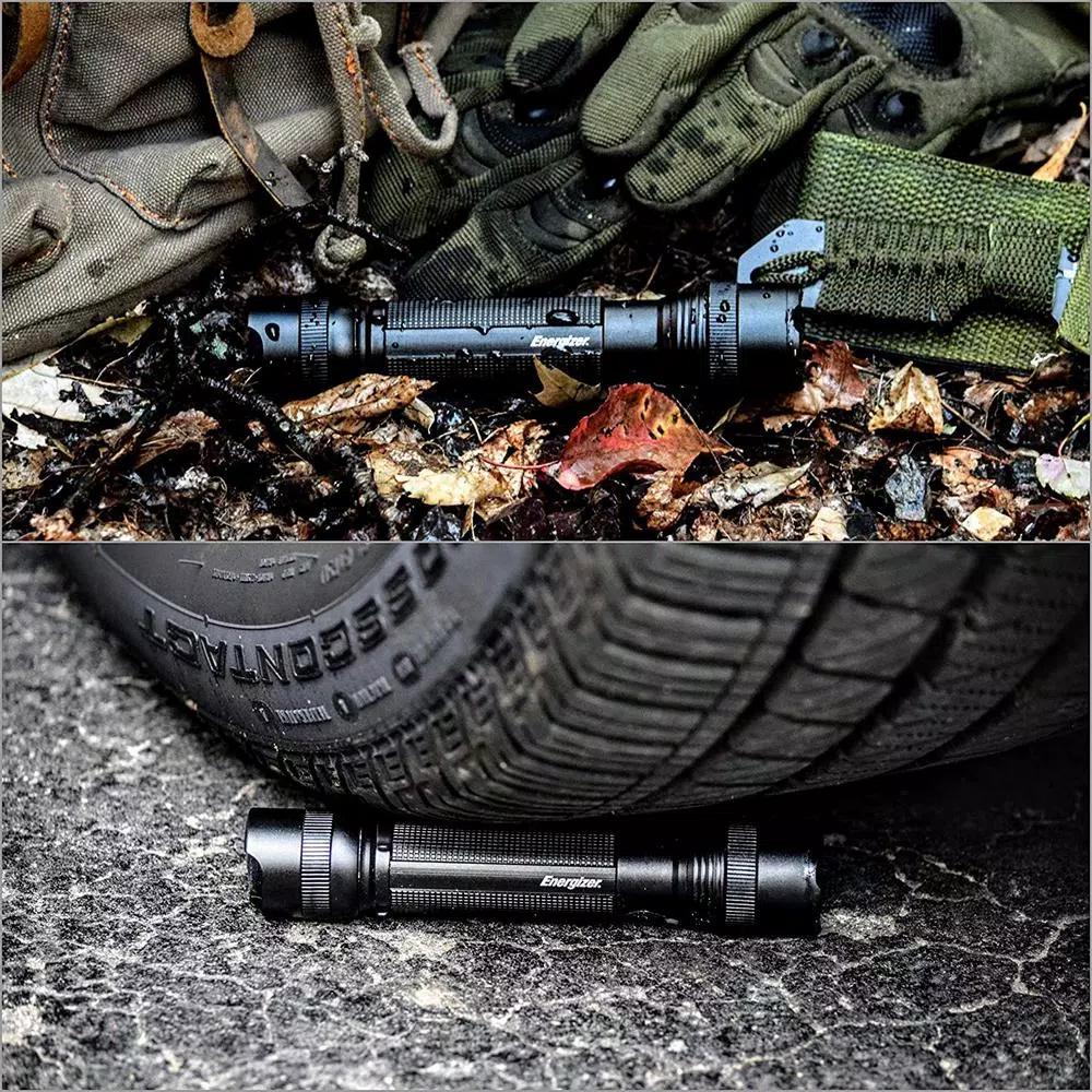 Energizer TAC-R 700 Rechargeable LED Tactical Flashlight, 700 Lumens, Aircraft-Grade Aluminum