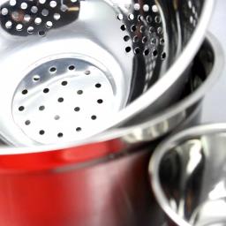 Sunbeam Branfield 21-Piece Stainless Steel Mixing Bowl Set with Lids and Measuring Accessories thumbnail 3