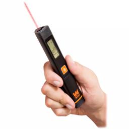 WEN Pocket Laser Distance Measure, 32 ft. Range, Pen-Style Digital Range Meter thumbnail 1