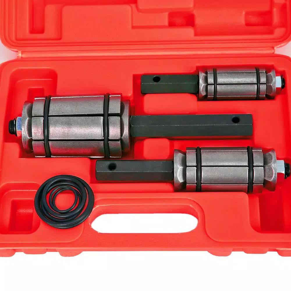 Stark 3-Piece Universal Auto Exhaust Muffler Tail Pipe Expander Tool Set with Carrying Case