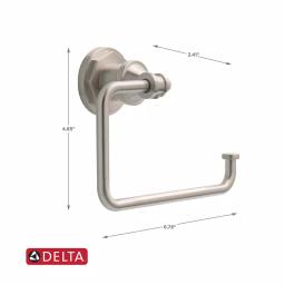 Delta Lochurst Toilet Paper Holder in SpotShield Brushed Nickel thumbnail 6