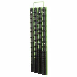 Grand Rapids Industrial Products Professional Heavy-Duty Steel Socket Organizer Rack, Green thumbnail 3