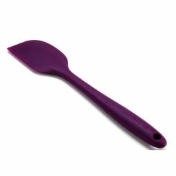 Ovente Premium Silicone Spatula with Stainless Steel Core, Heat-Resistant 500°F, Purple thumbnail 1