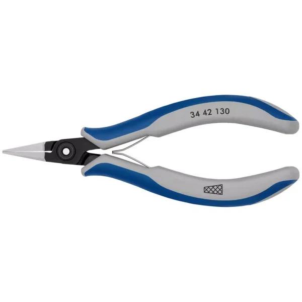 KNIPEX 5-1/4 in. Precision Electronics Gripping Pliers with Multi-Component Handles