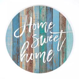 P Graham Dunn Home Sweet Home Blue Oversized Rustic Wood Wall Decor thumbnail 1