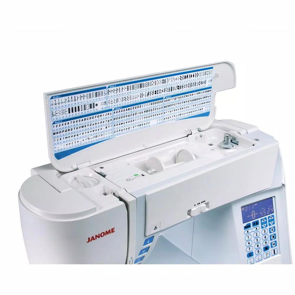 Janome Skyline S3 120-Stitch Sewing Machine with Large Workspace and Superior Feed System Plus