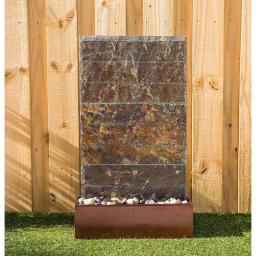 Kenroy Home Stream Resin and Slate Floor and Wall Water Fountain with LED Light thumbnail 9