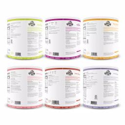Augason Farms Breakfast Variety Pack Emergency Food Supply - 6 Large Cans, 30-Year Shelf Life thumbnail 2