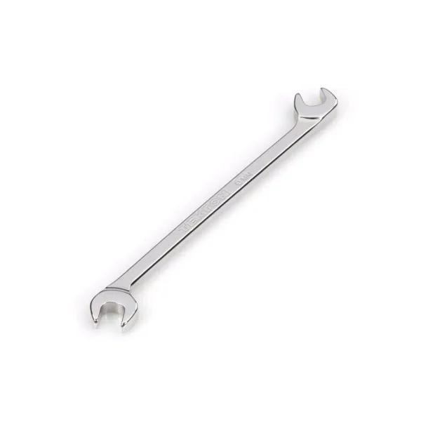 TEKTON 6 mm Angle Head Open End Wrench, 60° Offset, 4140 Chrome Moly Steel
