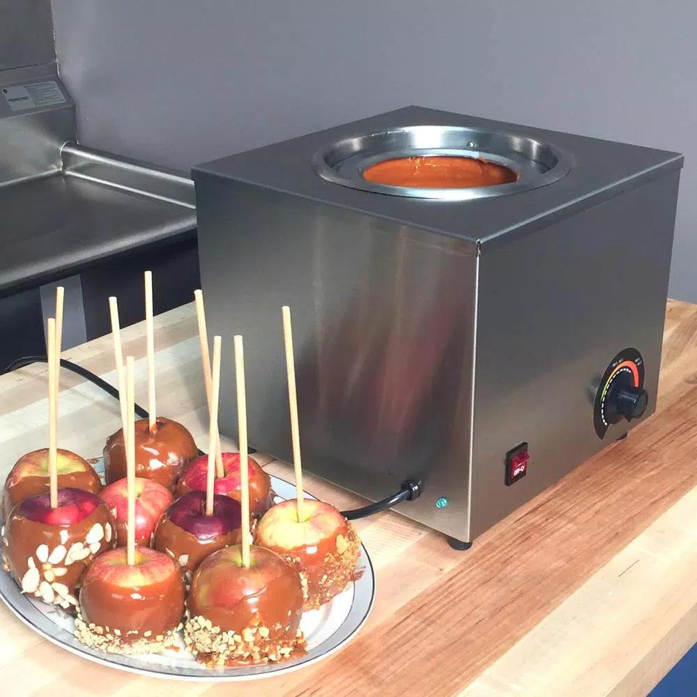 Paragon Sweet Treat Caramel and Candy Apple Warmer, 500W Stainless Steel