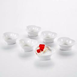MALACASA 3.5 in. White Ceramic Ramekins Set of 6 - Porcelain Souffle Dishes thumbnail 2