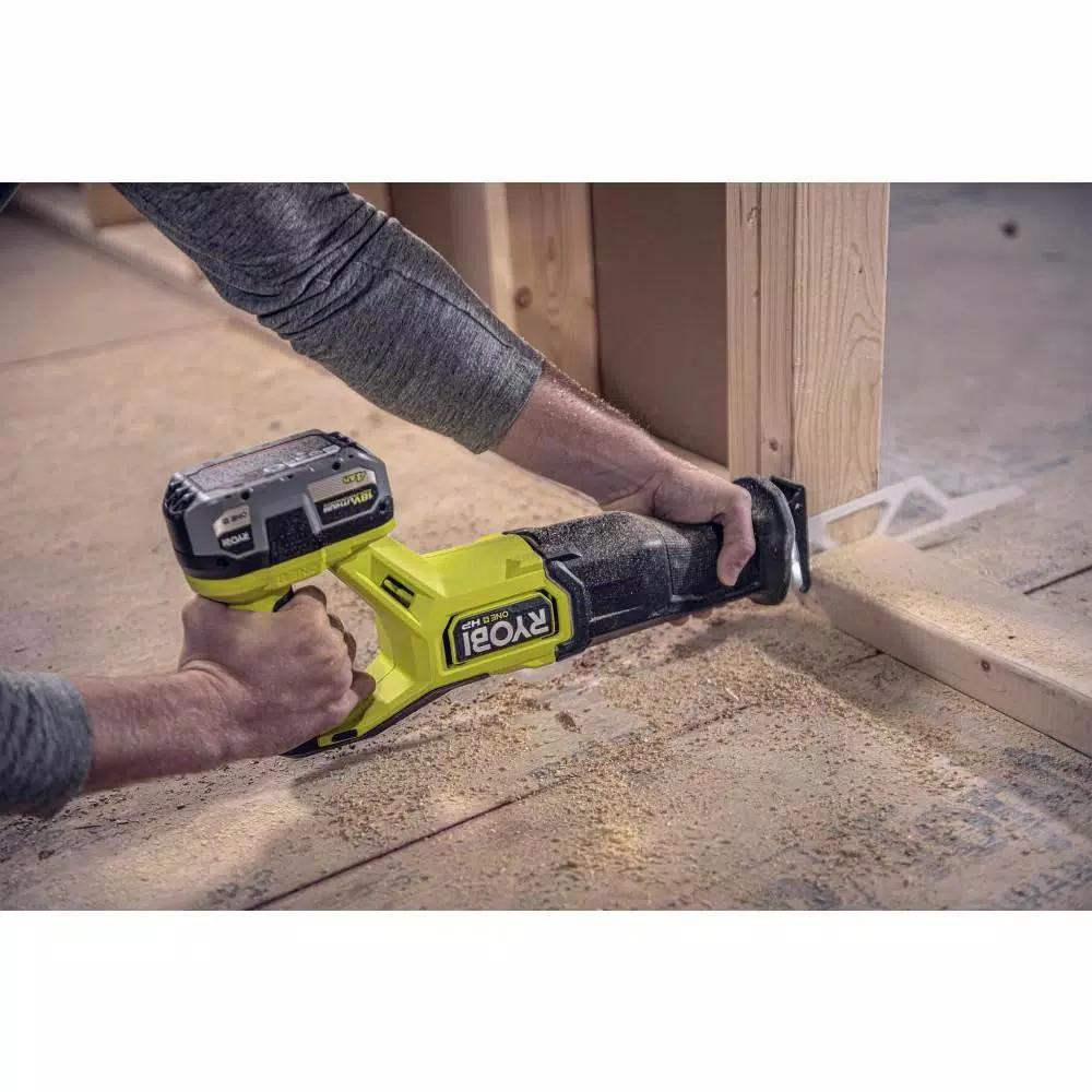 RYOBI 18V ONE+ HP Brushless Cordless Reciprocating Saw (Tool Only)