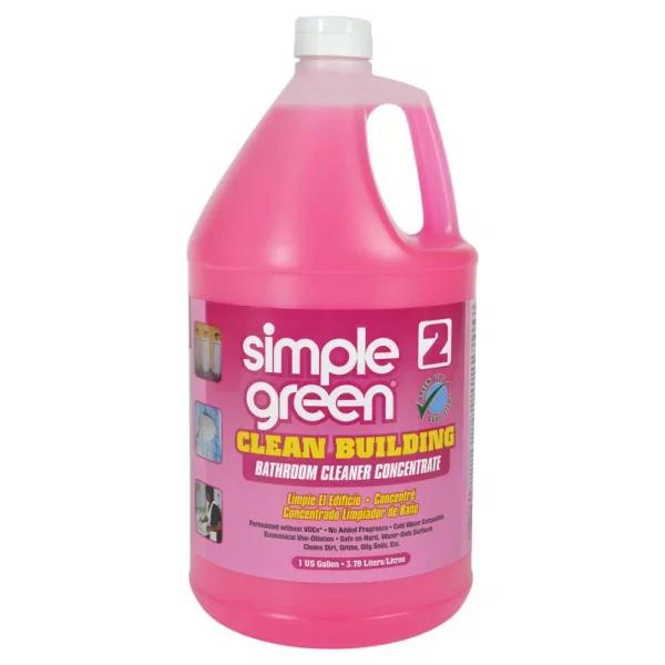 Simple Green Clean Building 1 Gal. Bathroom Cleaner Concentrate - Biodegradable & Green Seal GS-37 Certified