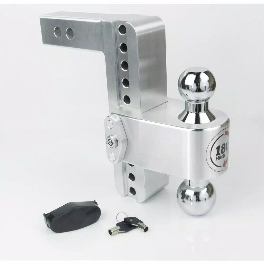 Weigh Safe Weigh-Safe 180 Hitch Chrome Tow Ball Edition Adjustable Ball Mount