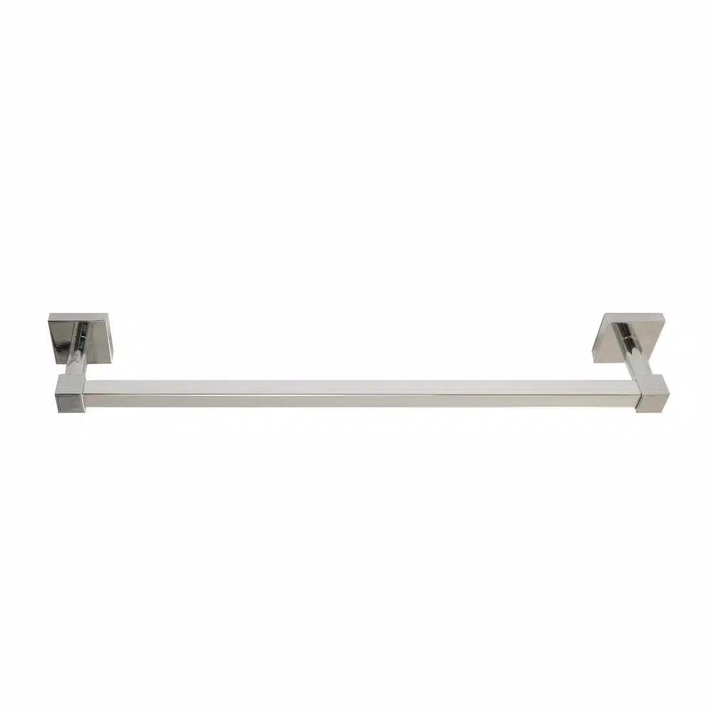 Design House Karsen 4-Piece Bathroom Hardware Accessory Kit, Polished Chrome