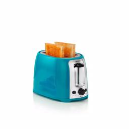 Holstein Housewares 800-Watt 2-Slice Toaster, Teal thumbnail 3