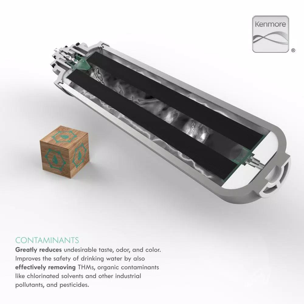 Kenmore KM5K Replacement Water Filter Cartridge, Post Carbon Filter for Water Coolers