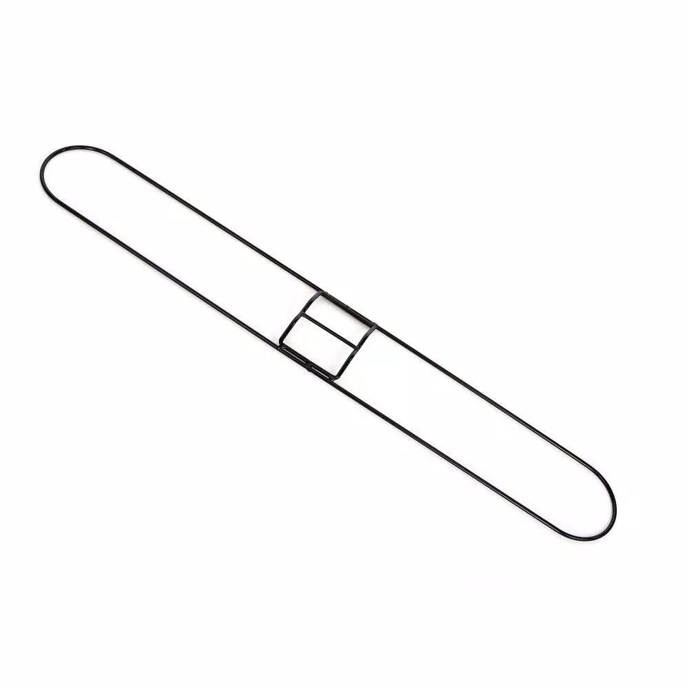 Alpine Industries 48 in. Cotton Dust Mop Set with 60 in. Telescopic Iron Handle