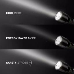 Energizer Vision HD Metal Rechargeable LED Flashlight, 1000 Lumens, USB Power Bank Function thumbnail 7