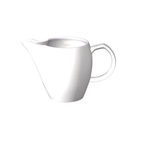Oneida Sant'Andrea Montague 4 oz. White Bone China Creamers, Set of 36