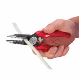 Milwaukee 6-in-1 Electrician Combination Pliers and FASTBACK Utility Knife 2-Pack Set thumbnail 6