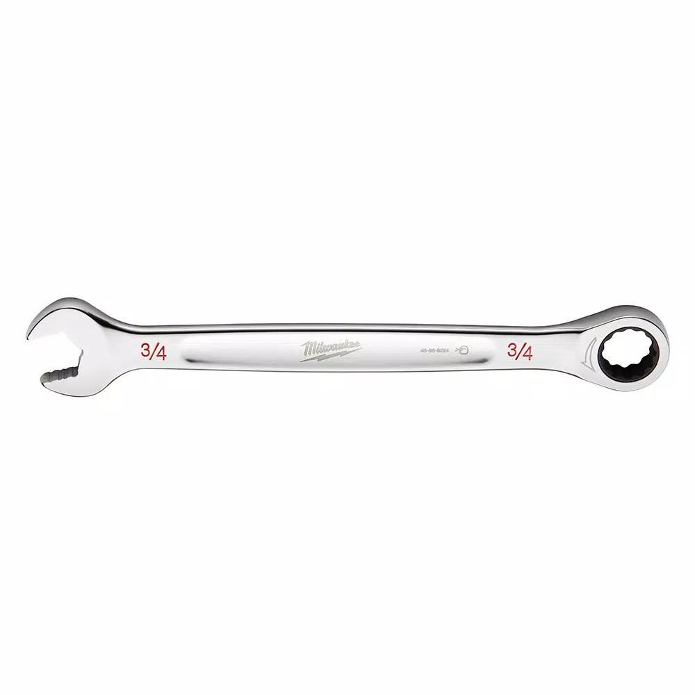 Milwaukee 3/4 in. SAE Ratcheting Combination Wrench