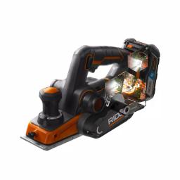 RIDGID 18V OCTANE Cordless Brushless 3-1/4 in. Hand Planer Kit with 4.0 Ah Battery and Charger thumbnail 9