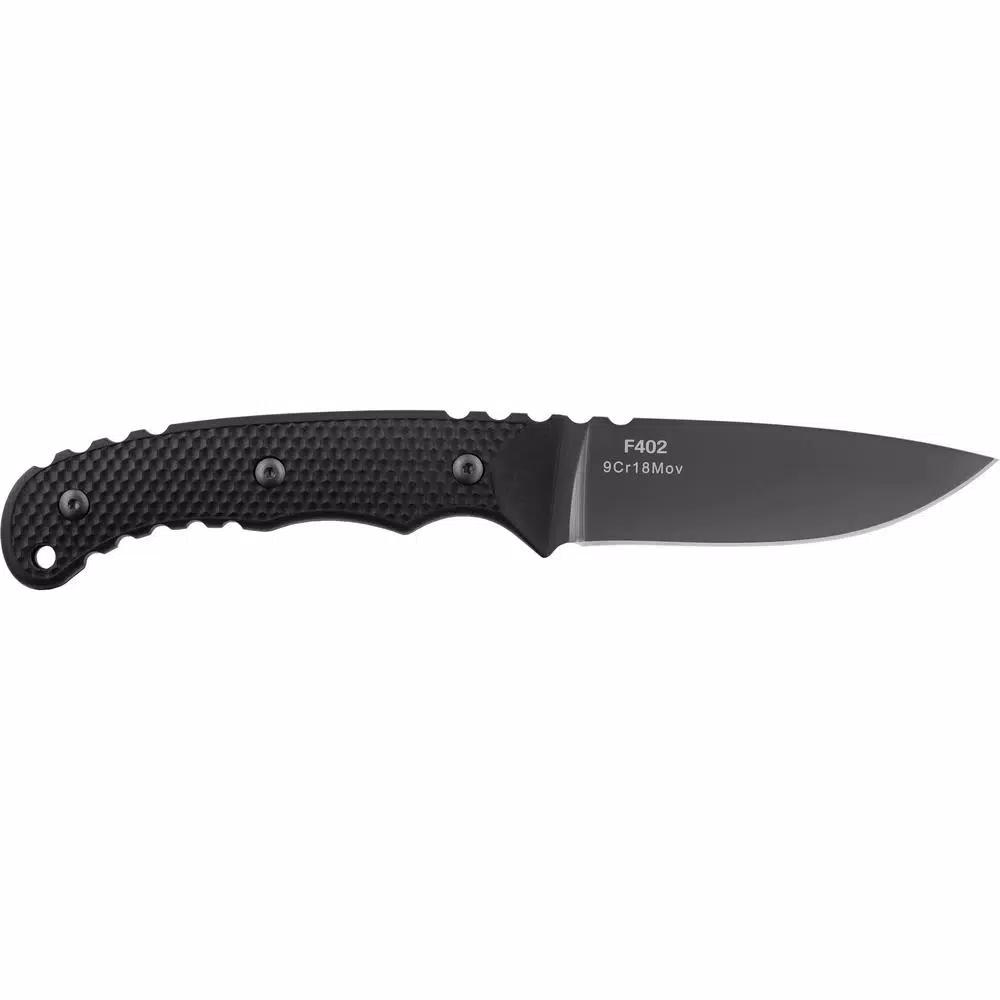 Coast F402 Full-Tang 4 in. Stainless Steel Fixed Blade Utility and Hunting Knife