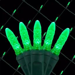 Wintergreen Lighting 48 in. x 72 in. 100-Light M5 LED Green Net Light Set thumbnail 1