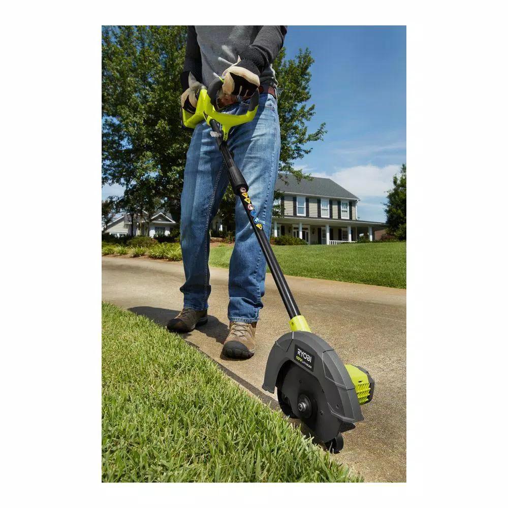 RYOBI ONE+ 18V Cordless 9 in. Lithium-Ion Reconditioned Edger