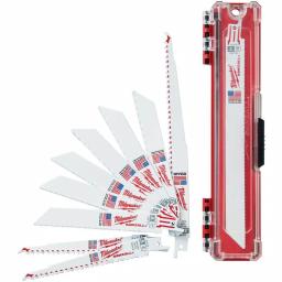 Milwaukee SHOCKWAVE 88-Piece Impact Duty Driver Bit, Titanium Drill Bit, Hole Saw & Reciprocating Saw Blade Set thumbnail 9