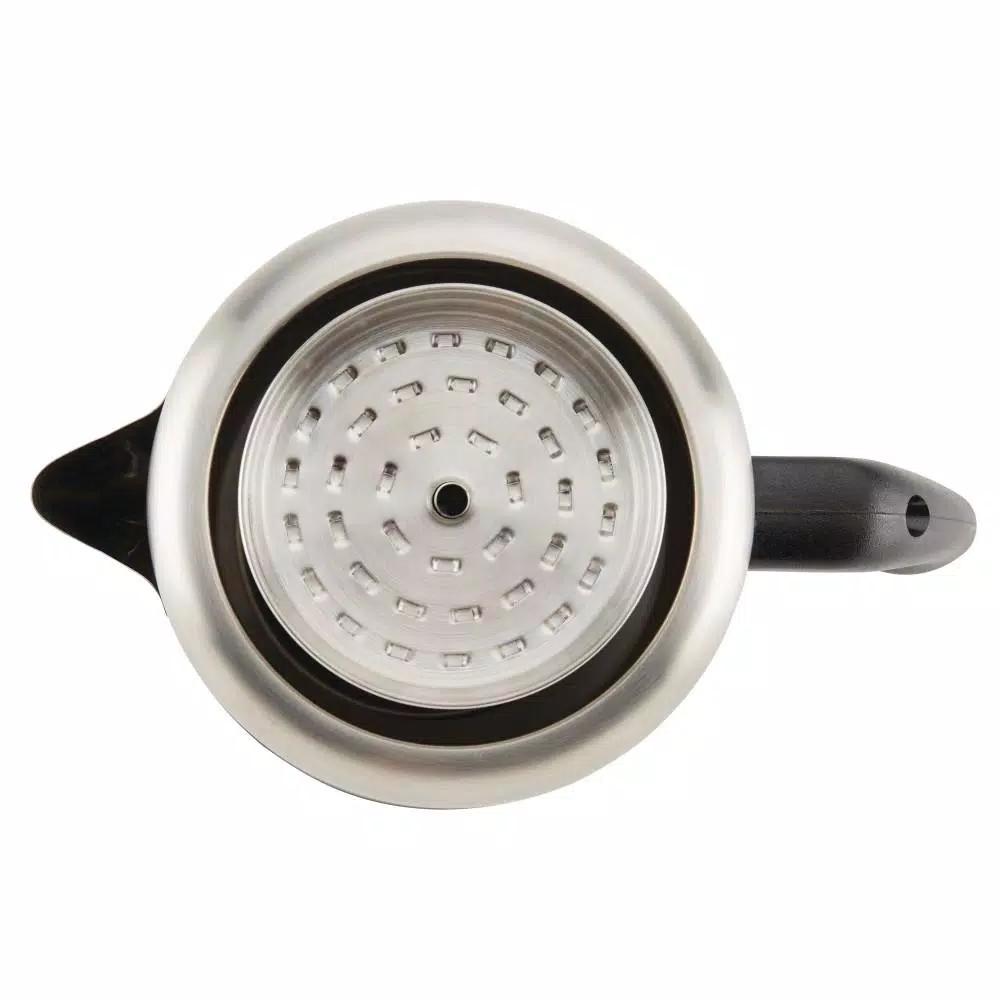 Farberware 8-Cup Brushed Stainless Steel Stovetop Coffee Percolator