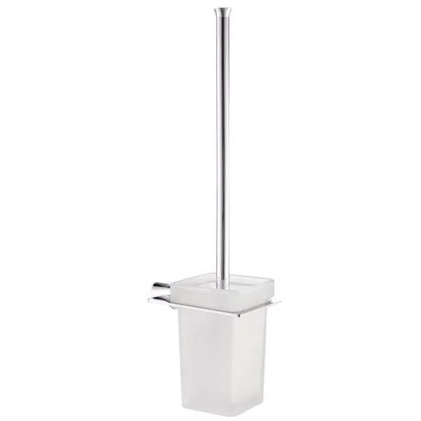 ANZZI Essence Series Stainless Steel Toilet Brush Holder, Brushed Nickel