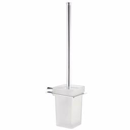 ANZZI Essence Series Stainless Steel Toilet Brush Holder, Brushed Nickel thumbnail 1