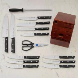 Henckels Dynamic 15-Piece Stainless Steel German Knife Block Set thumbnail 3
